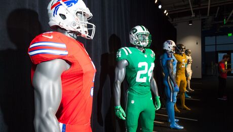 Nike's 'Color Rush' uniforms turn NFL into Oregon Ducks