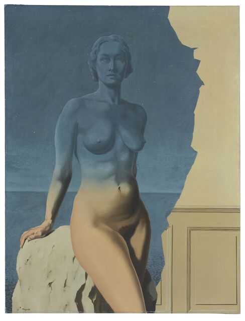 Rene Magritte's "Le miroir universel"