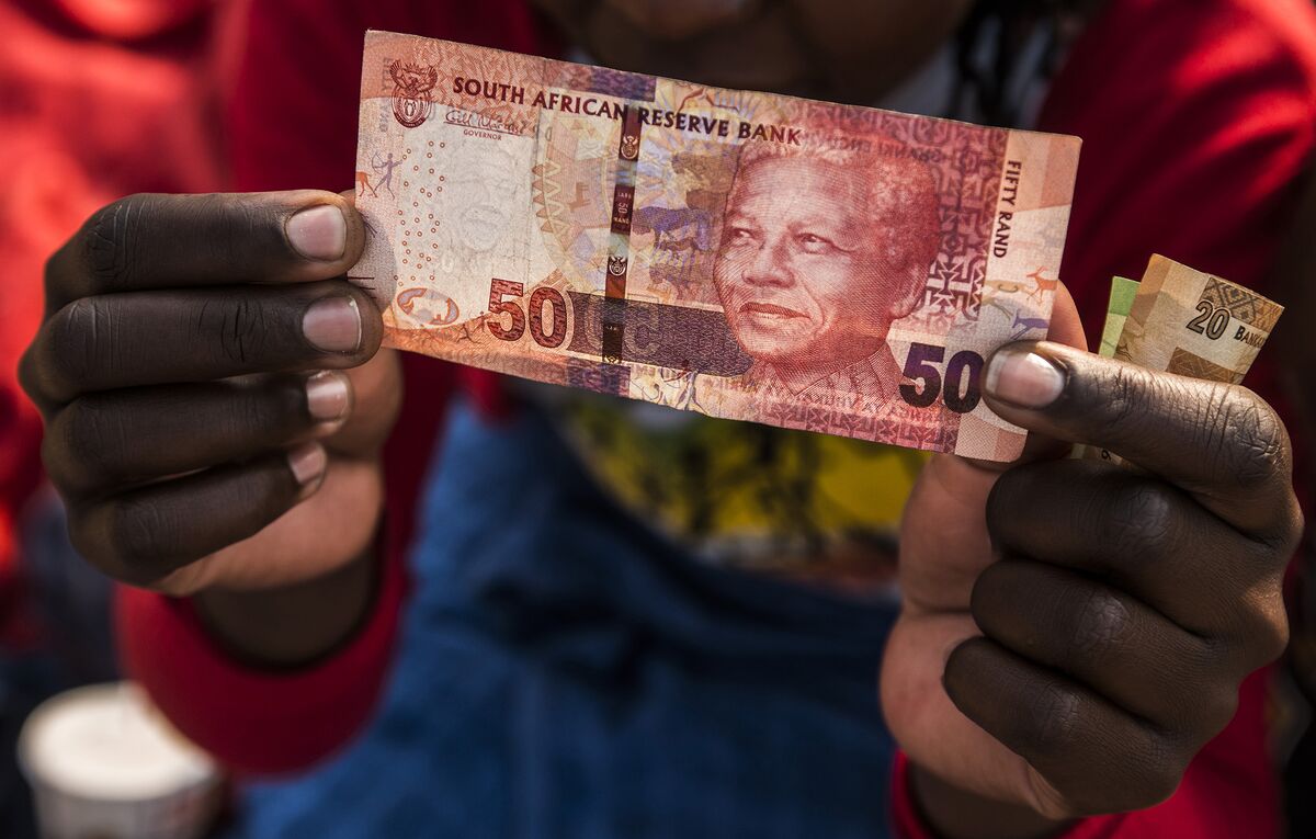 South Africa's Rand As It Tumbles To Record Low