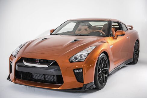 The 2017 Nissan GT-R.