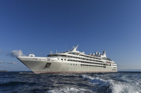 Ponant's Le Lyrial, launched in May 2015.