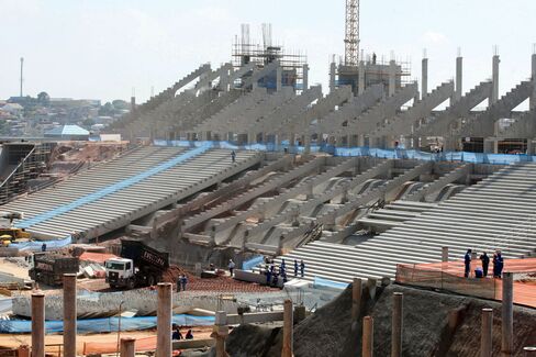 Corinthians Arena, in São Paulo, built by Odebrecht