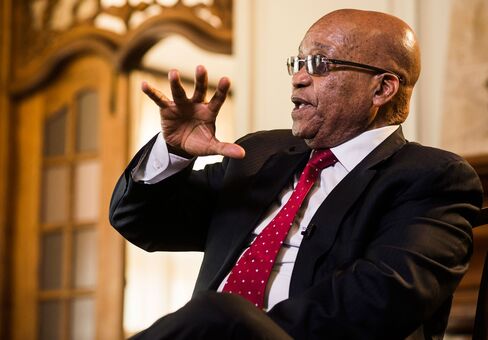South Africa's President Jacob Zuma Interview