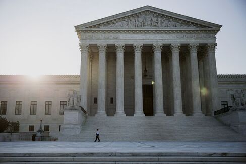 The U.S. Supreme Court stands in Washington, D.C., U.S.
