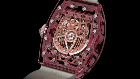 Richard mille pink sapphire sale