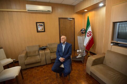 Iran Oil Minister Bijan Namdar Zanganeh
