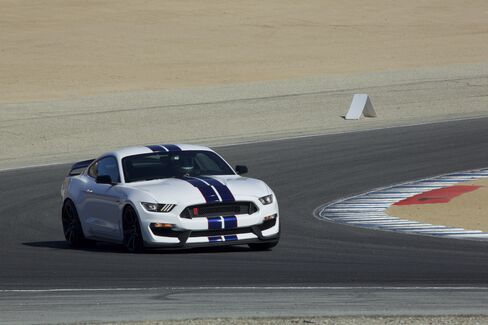 The 2016 Ford Mustang GT350 R.