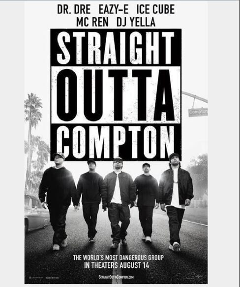 The movie "Straight Outta Compton" will be released in mid-August