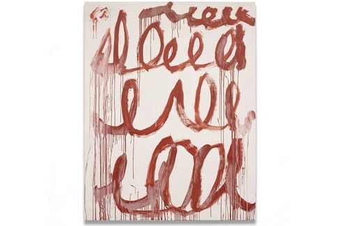 Cy Twombly, Untitled (2006).