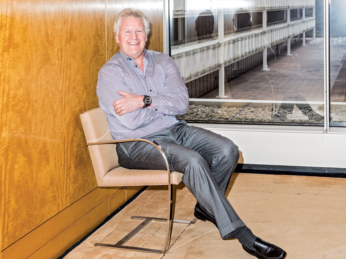 Immelt at GE’s soon-to-be-­former HQ in Fairfield, Conn.