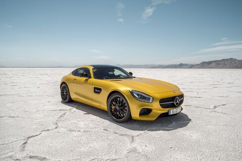 The 2016 Mercedes-AMG GT.