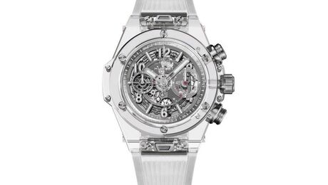 Hublot deals clear watch