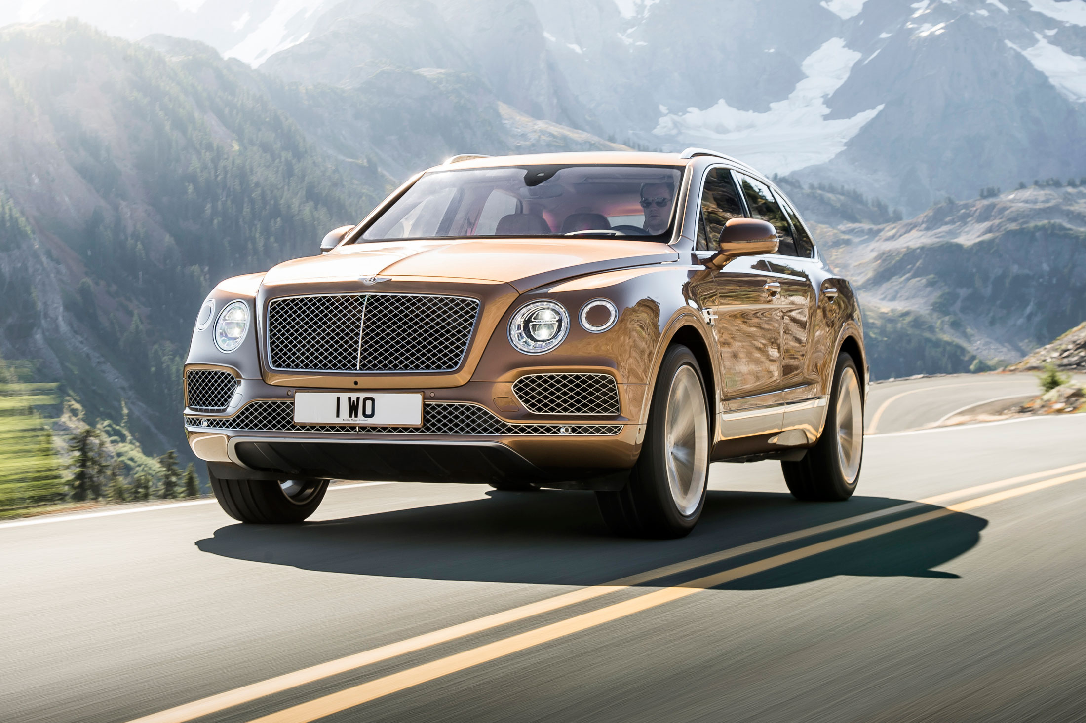 The 2017 Bentley Bentayga.