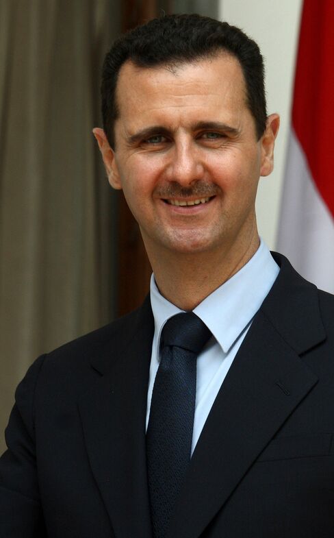 Syria's President Bashar Al-Assad.