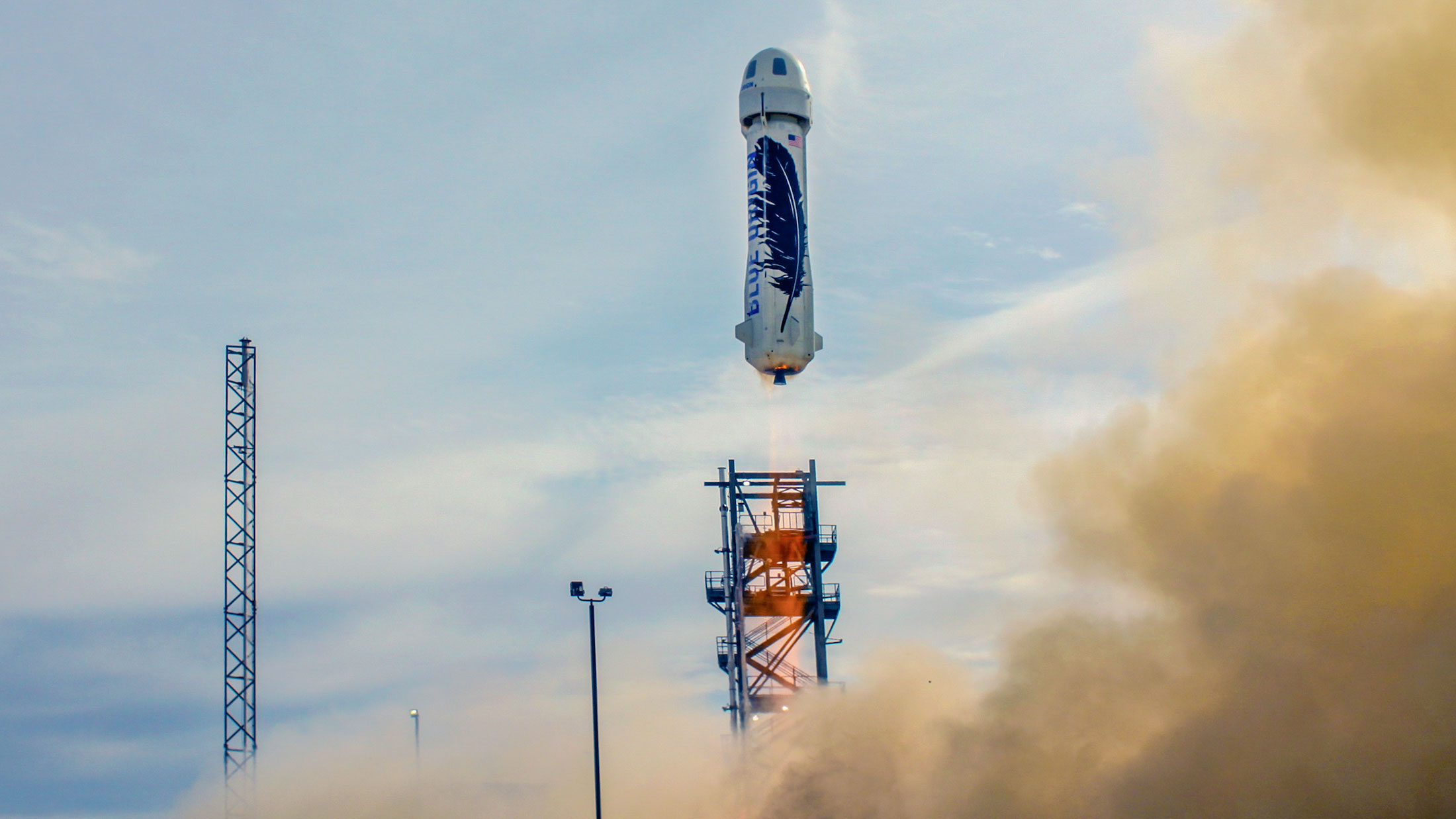 Jeff Bezos's Blue Origin Launches and Lands a Rocket for ...