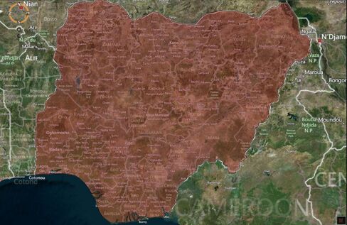 MAP: Nigeria
