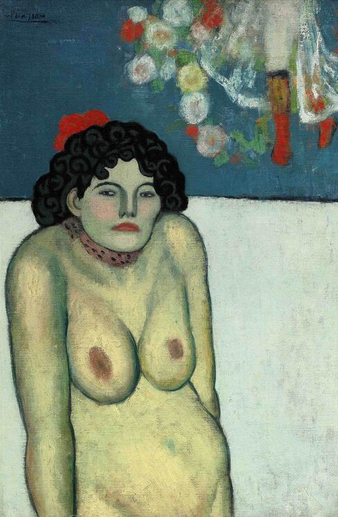 Picasso’s "La Gommeuse"