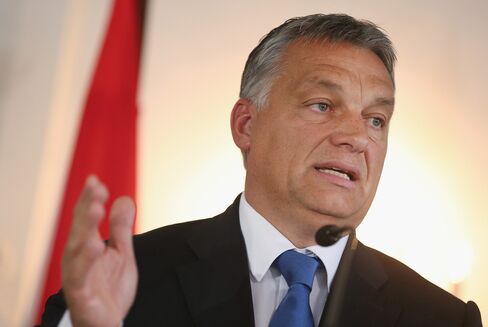 Viktor Orban, Prime Minister of Hungary.
