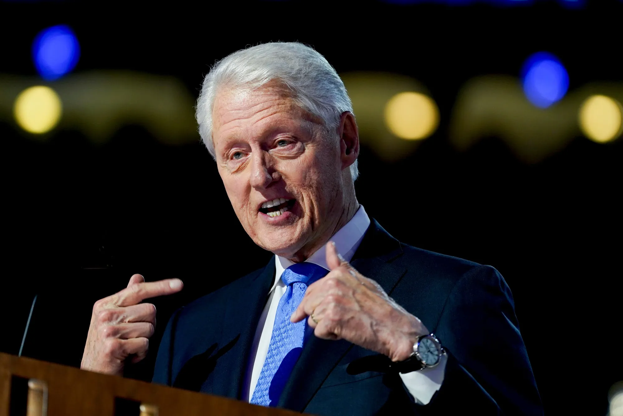 Bill Clinton Leaves Hospital After Getting Treatment For The Flu