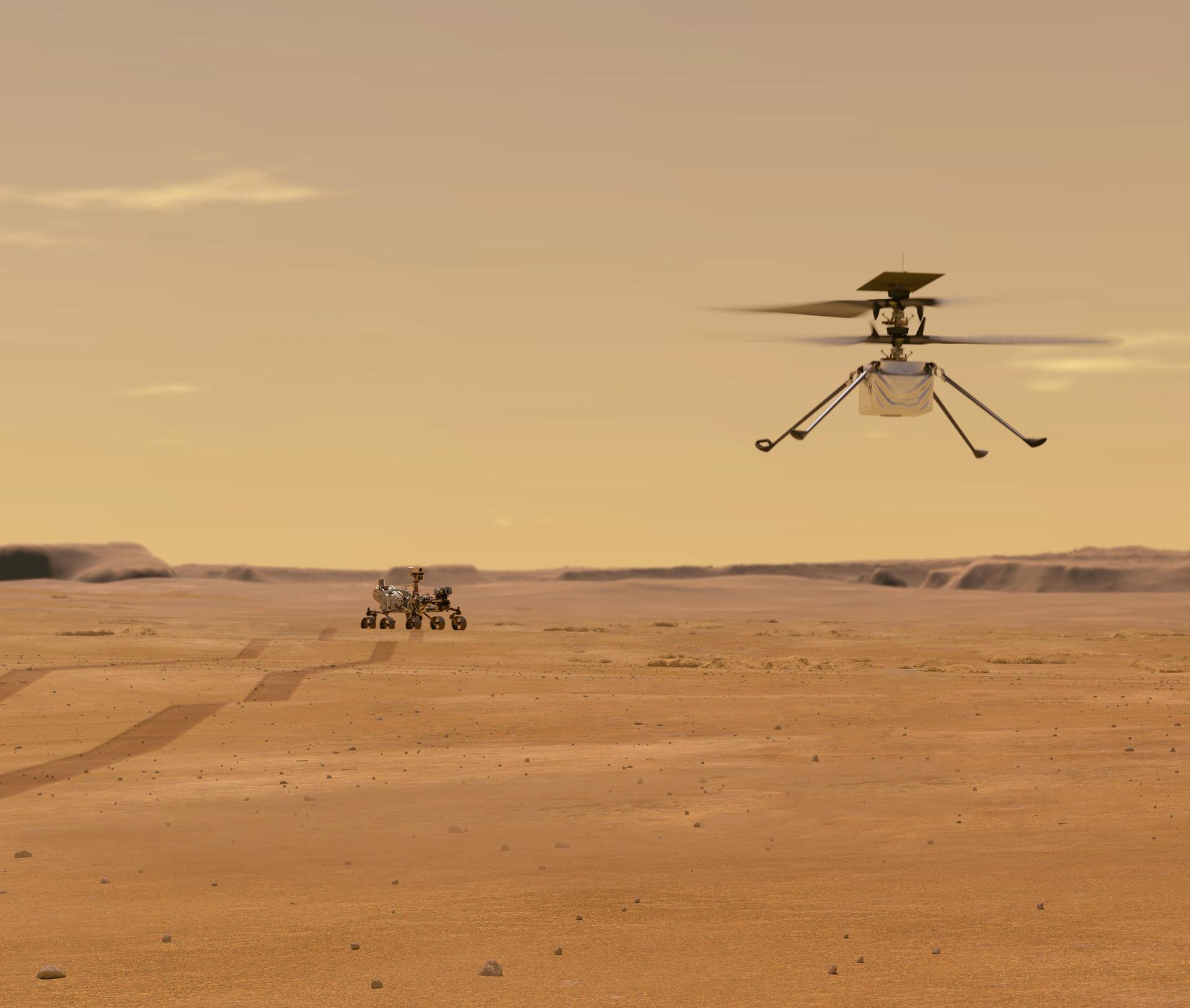 NASAs Mars Ingenuity Helicopter Ends Last Flight Bloomberg