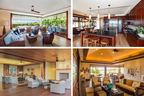 Private spaces in homes at Kukui'ula.