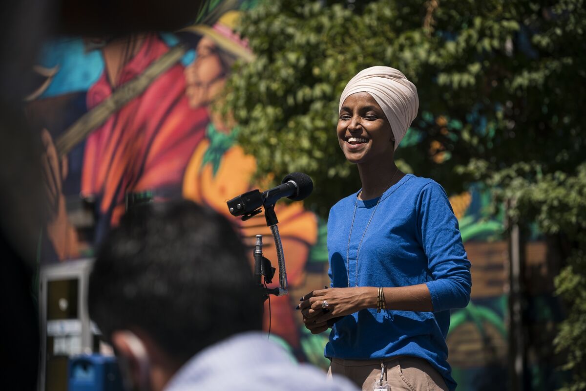 Rep Ilhan Omar Wins Minnesota Democratic Congressional Primary Bloomberg