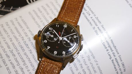 Vintage Used Pedre Japan Movement Broken Leather Strap Wristwatch Watch  Parts