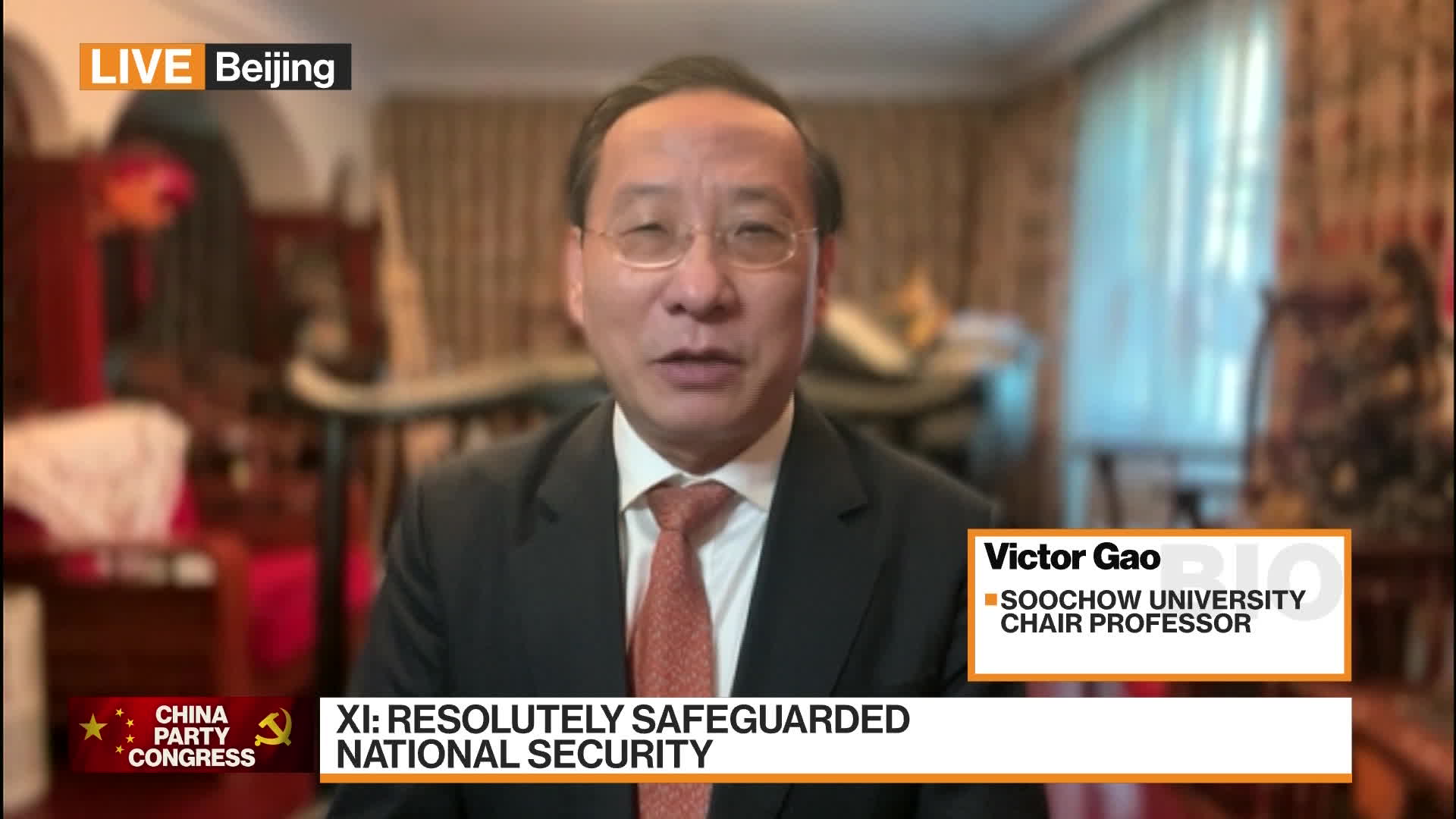 Watch Soochow University Victor Gao On Party Congress Bloomberg