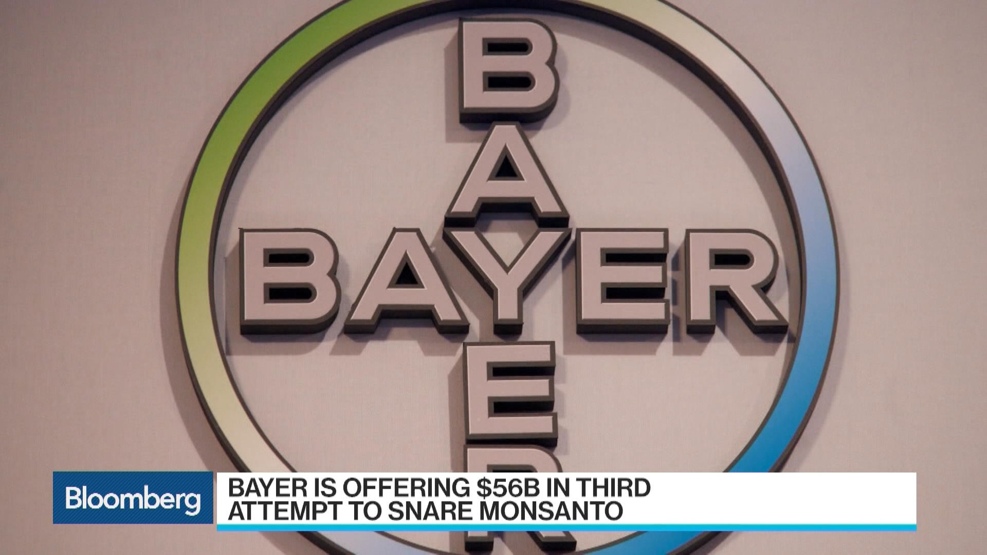 Bayer Offers $56 Billion In Sweetened Monsanto Bid