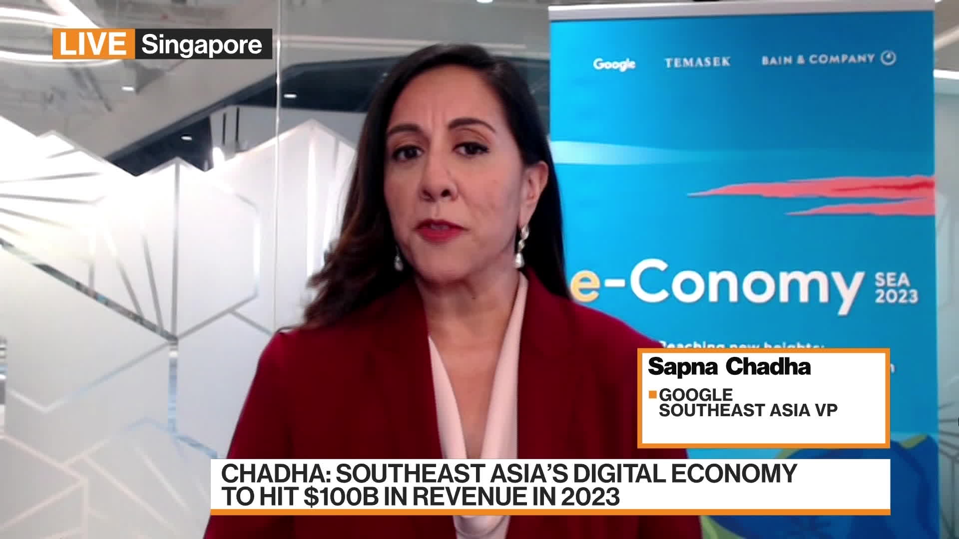 Watch Google S Chadha On Southeast Asia S Digital Economy Bloomberg