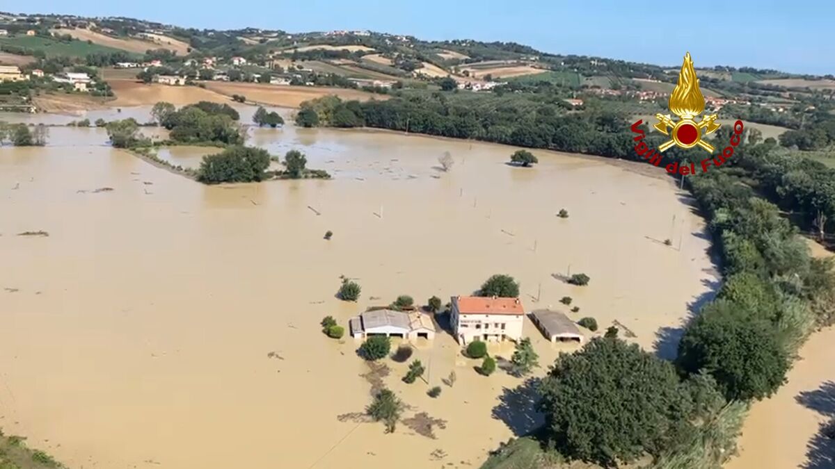 Cantiano Italy Flooding