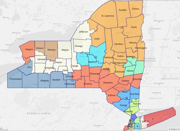 New York Court Expert Proposes More Republican Friendly Map 2
