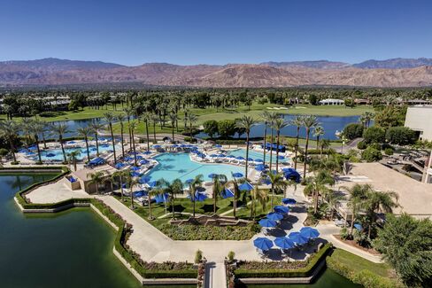 After tennis, you can hit the pool at the JW Marriott Desert Springs
