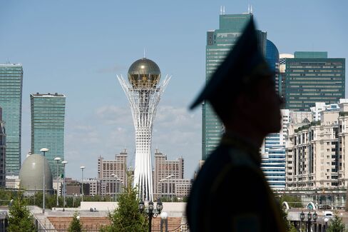 British Prime Minister David Cameron Visits Kazakhstan