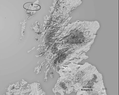 Νησί Lewis στο Outer Hebrides, Scotland.