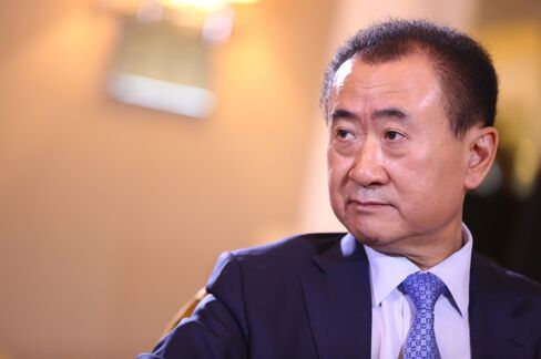 Wanda Group chairman Wang Jianlin.
