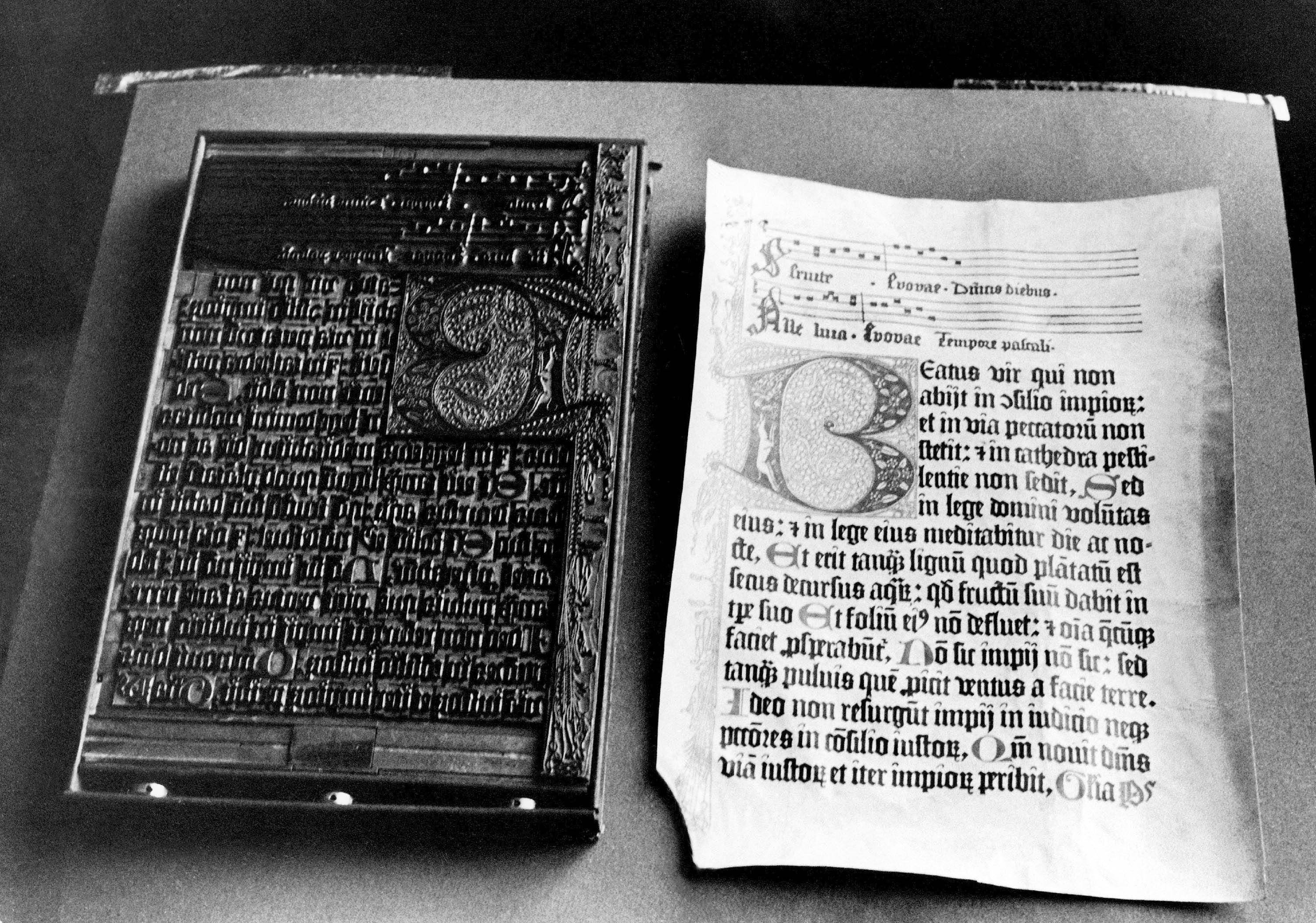 Princeton Gets Gutenberg Bible in 300 Million Books Gift