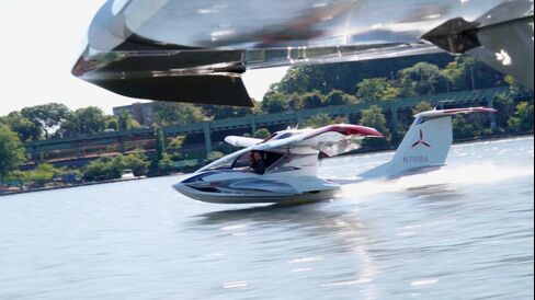 The Icon A5 can land on a runway or a river.