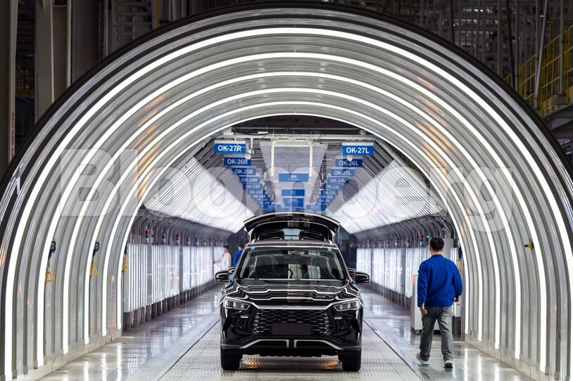 BYD Factory in Zhengzhou