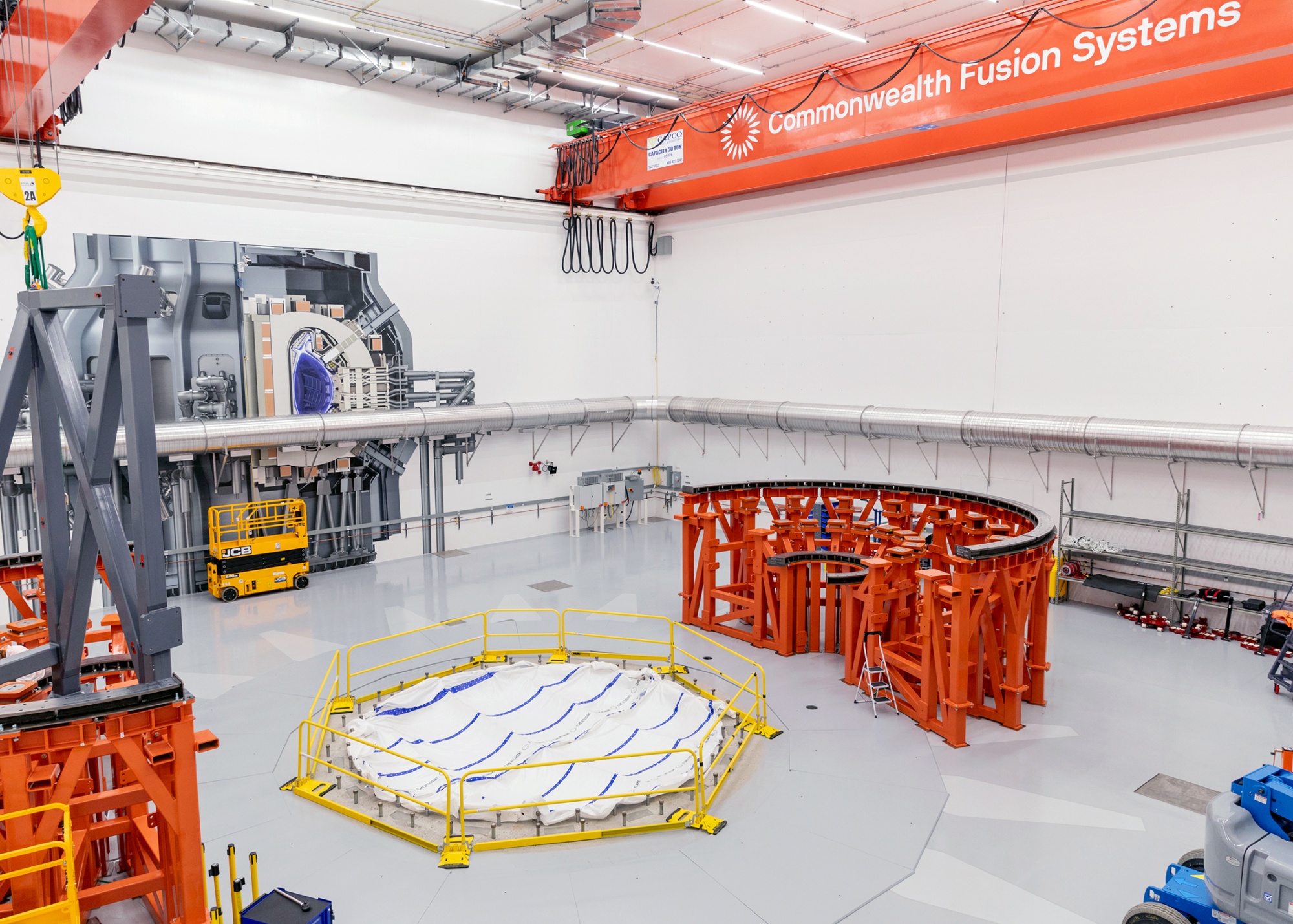 The nuclear pioneer Commonwealth Fusion Systems is building SPARC at their facility in Devens, Massachusetts.