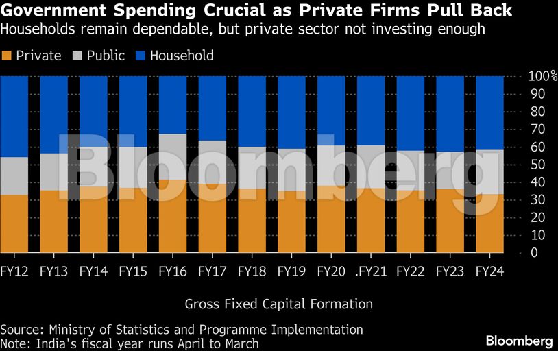 Government Spending Crucial as Private Firms Pull Back | Households remain dependable, but private sector not investing enough