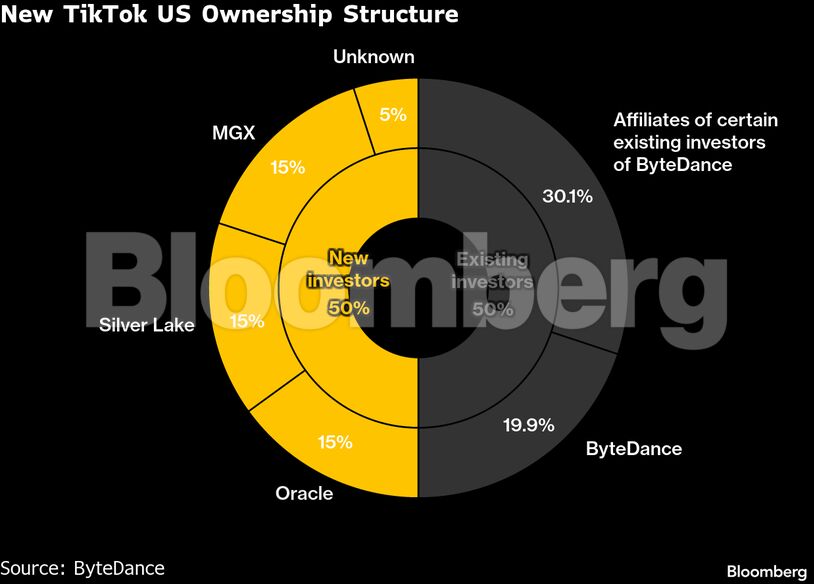 New TikTok US Ownership Structure