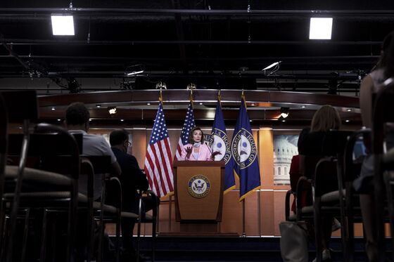 Pelosi on Center Stage With Biden’s $4 Trillion Agenda at Risk