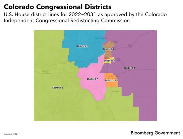 Colorado Congressional Districts Map 2022 Martina John 8796