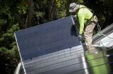 A Solar Panel Retrofit Install As California Becomes First State To Order Solar On New Homes