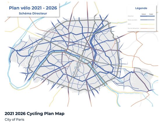 Inside the New Plan to Make Paris ‘100% Cyclable’