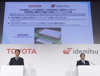 relates to Toyota, Idemitsu to Mass-Produce Solid-State Batteries