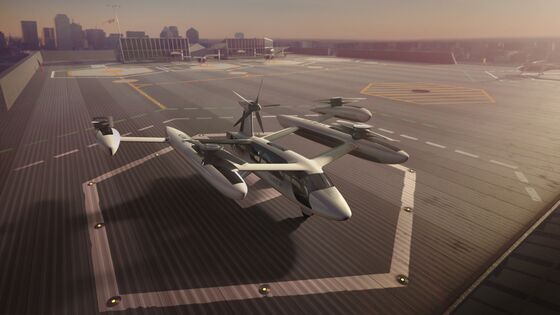 Uber Plans Paris Flying-Car Lab as CEO Sees Future in 3D