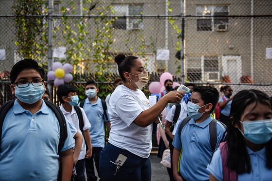 New York City Schools Reopen to a Mixture of Fear and Relief