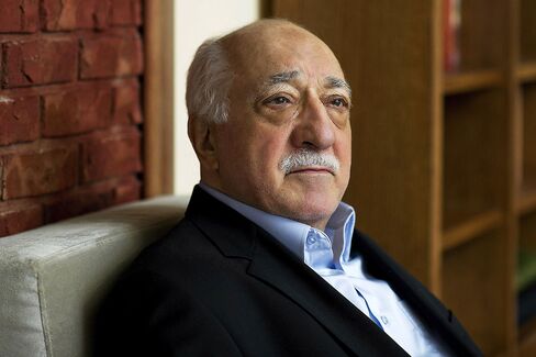 Turkish Islamic preacher Fethullah Gulen.